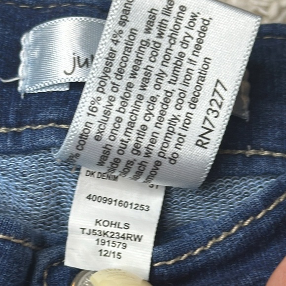 3T girls lot, jeans, leggings, shorts, Disney hoodie, and Tommy shirt - Picture 6 of 14